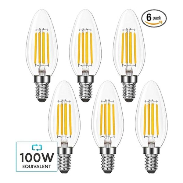 Luxrite Candelabra Bombillas LED equivalentes a 100_1