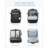 HOMIEE Mochila de viaje de 40 litros aprobada por vuelo_3