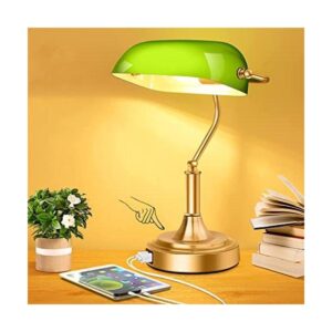 Lámpara Bankers con 2 puertos USB lámpara de escritorio_1