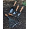 Olmsted Forge Juego de herramientas de jardín 5 piezas
