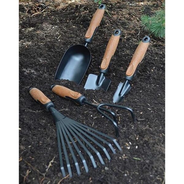 Olmsted Forge Juego de herramientas de jardín 5 piezas