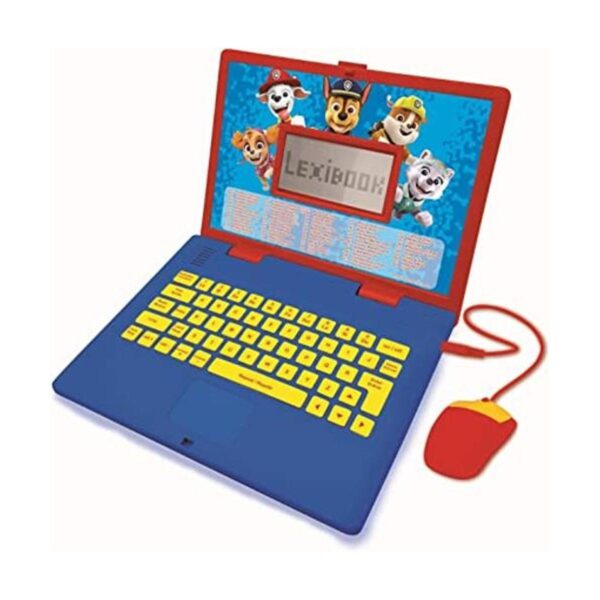 LEXiBOOK Paw Patrol Laptop educativa y bilinge en_1