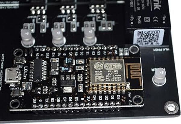 ElectronicNuts Controlador de señal de tráfico WiFi de 3_3