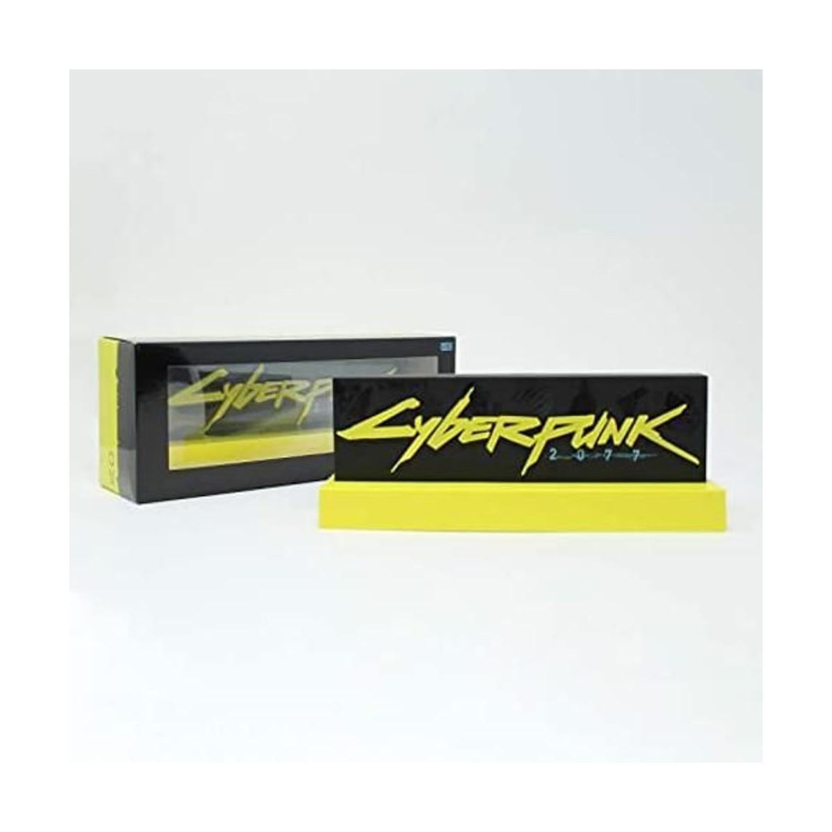 Light Cyberpunk 2077 negro y amarillo