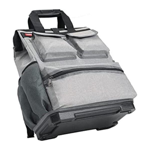 Justzon Mochila de herramientas con compartimento para