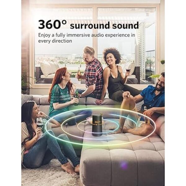 EarFun UBOOM Altavoz Bluetooth sonido estéreo de 24 W_2