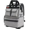 Justzon Mochila de herramientas con compartimento para