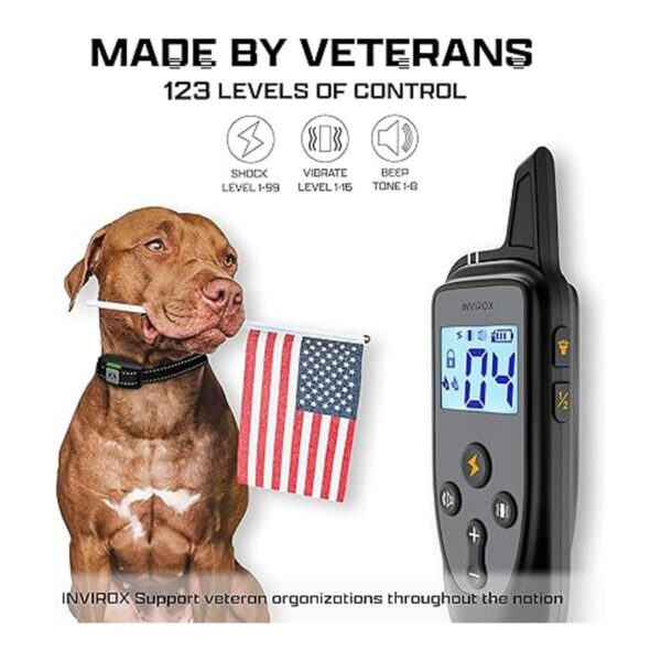 INVIROX Collar de choque para perros grandes edición_2