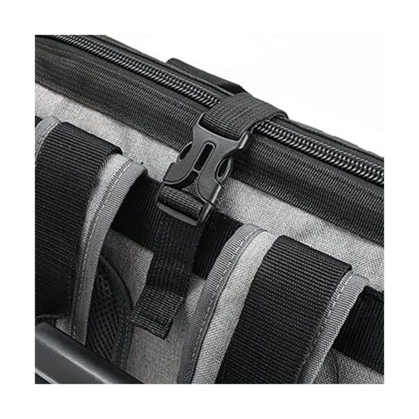 Justzon Mochila de herramientas con compartimento para