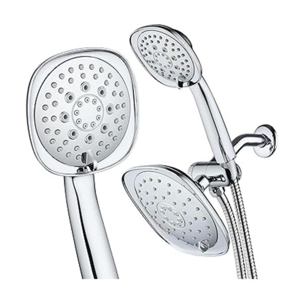 AquaDance Combo de cabezas de ducha de alta presión