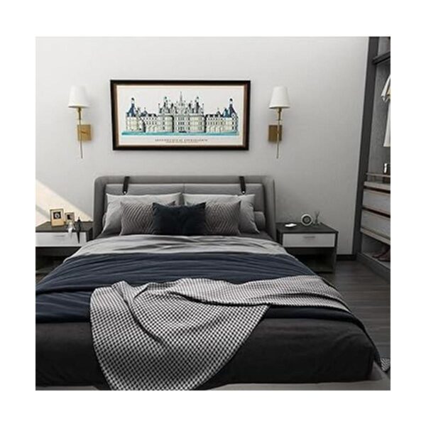 Apliques de pared con pilas juego de 2 lámparas de pared