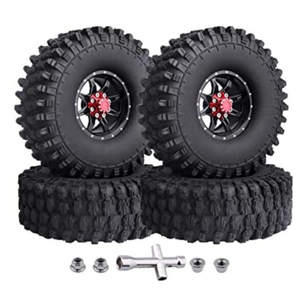 CrazyHobby RC 1.9 neumáticos y ruedas Beadlock para_1