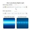 Miheal Tiras de luz LED de 131.2 pies131.2 ft