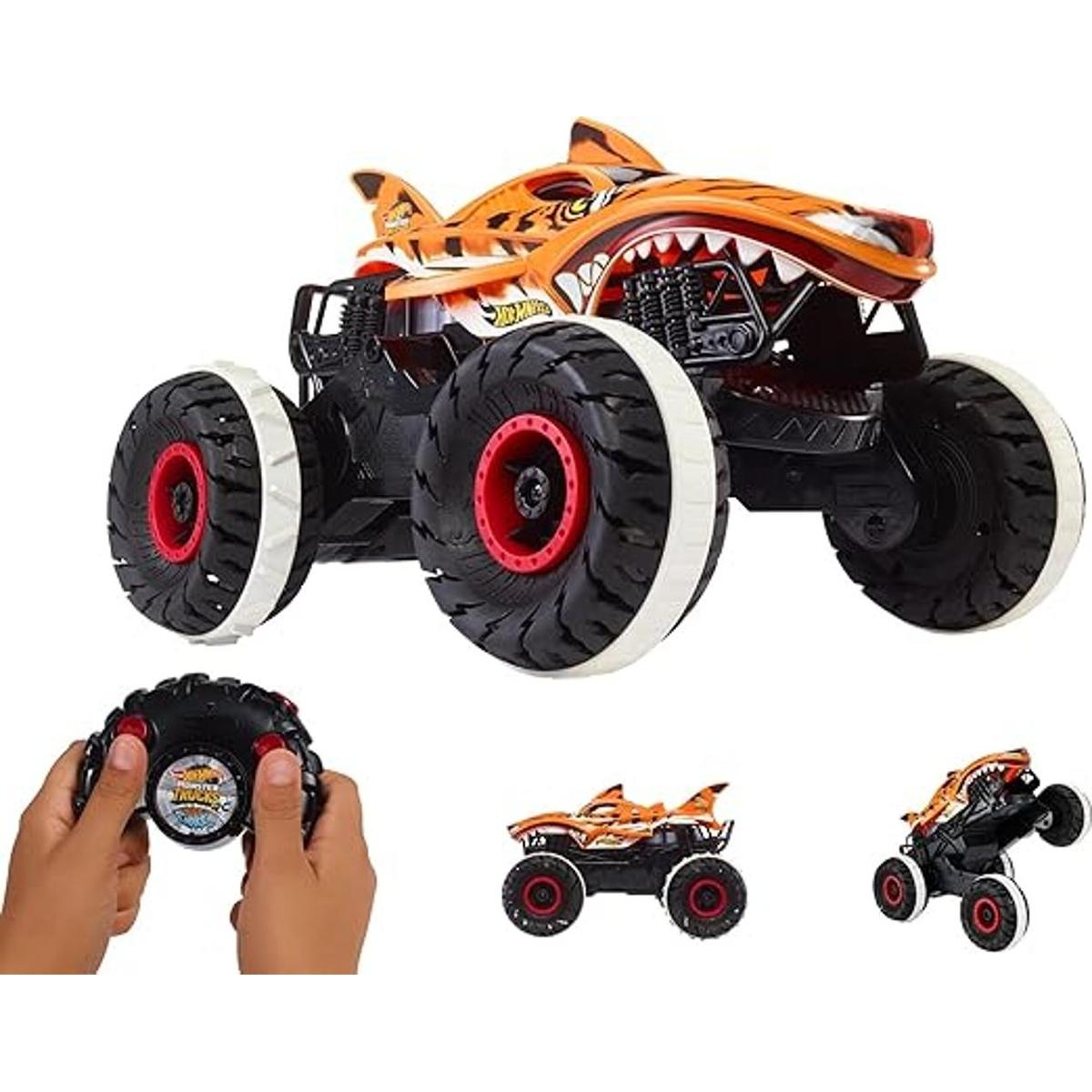 Hot Wheels Monster Trucks auto de control remoto juguete