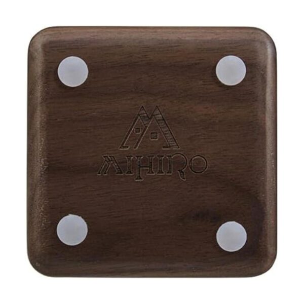 MIHIRO Juego de 4 accesorios de baño de madera de_6