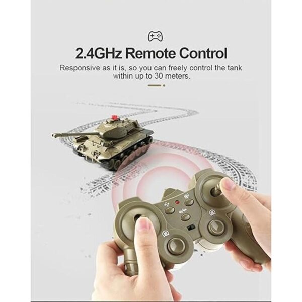OBEST RC Tank That Shoots Realistic Sounds 2.4 Ghz 130_3