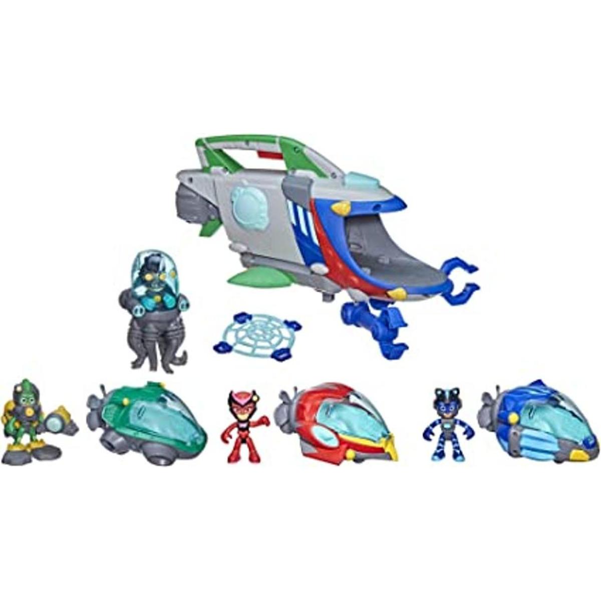 PJ Masks PJ Launching Submarine and Rovers Juguete