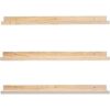 MBYD Estantes flotantes de 36 pulgadas de madera natural_1