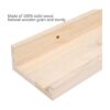 MBYD Estantes flotantes de 36 pulgadas de madera natural_5