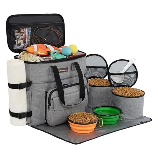 Modoker Bolsa de viaje para perro con mochila para perro_1