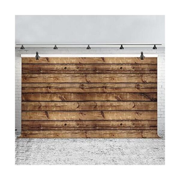 LFEEY Fondos de madera rústica de 12 x 8 pies para