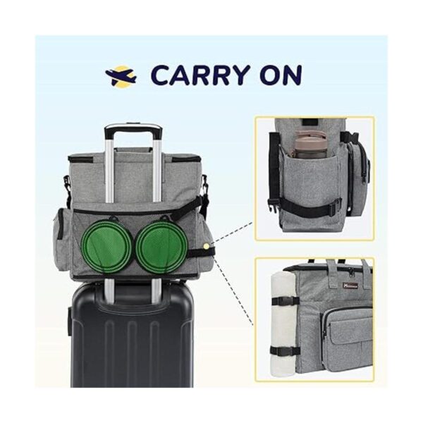 Modoker Bolsa de viaje para perro con mochila para perro_4