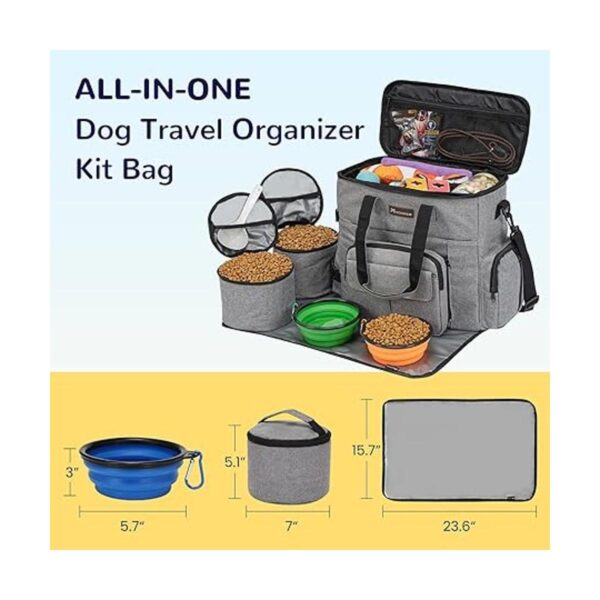 Modoker Bolsa de viaje para perro con mochila para perro_5