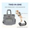 Modoker Bolsa de viaje para perro con mochila para perro_2