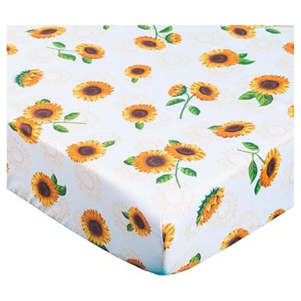 La Premura Juego de ropa de cama de cuna con girasol para