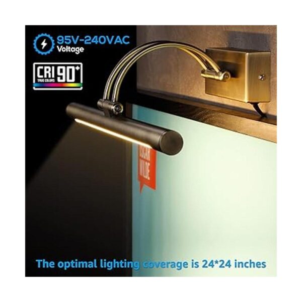 LEONLITE Luz LED de imagen lámparas giratorias de metal_3
