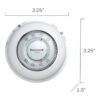 Honeywell YCT87N1006U termostato redondo fríocalor de_6