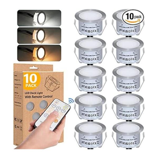 Kits de luces LED empotrables para cubierta con control_1