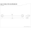 Kingston Brass BA1111C Victorian Toallero 24.0 in_5
