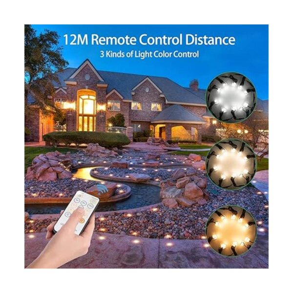 Kits de luces LED empotrables para cubierta con control_2