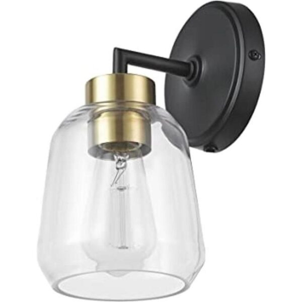 Globe Electric 52081 Aplique de pared de 1 luz enchufable