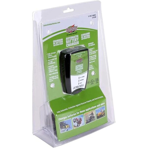 Interstate Batteries Cargador automático de batería 12V_3