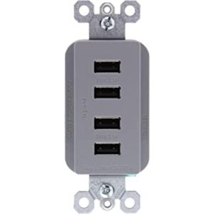 Legrand Radiante 15 Amp Decorator Outlet de pared con_1