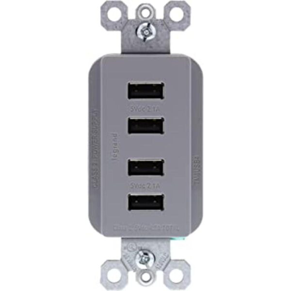 Legrand Radiante 15 Amp Decorator Outlet de pared con_1