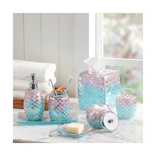 Motifeur Juego completo de accesorios de baño 5 piezas de