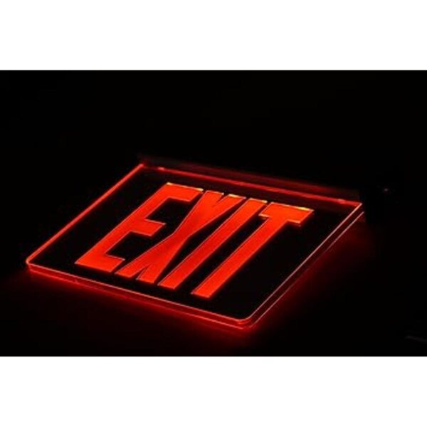 NICOR Lighting LED señal de salida de emergencia espejo_5