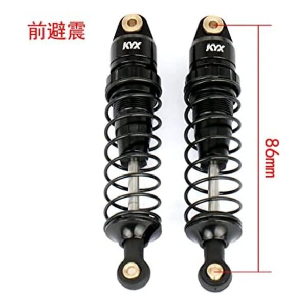 KYX Racing CNC Suspensión delantera y trasera de aluminio