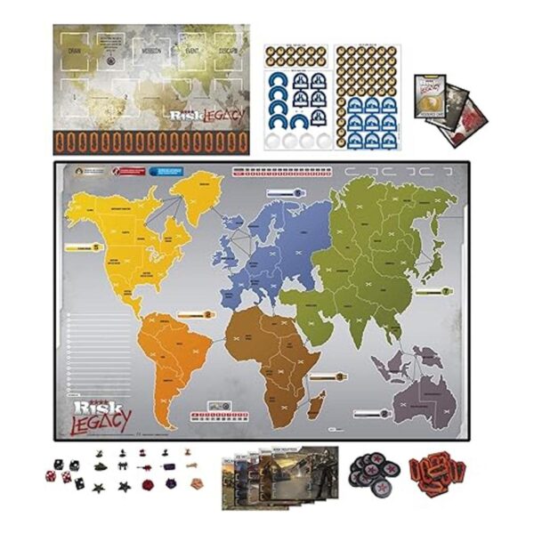 Hasbro Gaming Avalon Hill Risk Legacy Juego de mesa de_4