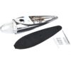 ECOTRIC Juego de 5 luces LED cromadas de 17 luces LED para_4