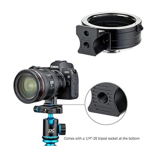 JJC EFEOS R Adaptador de montaje de lente de metal de_3