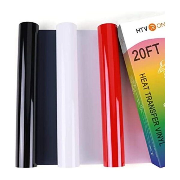 HTVRONT Rollos de vinilo HTV de transferencia de calor