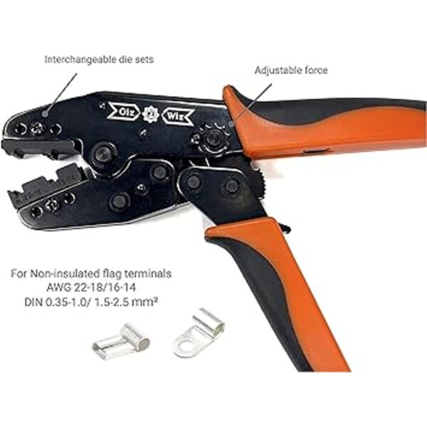 GIZWIZ Profesional trinquete Crimp herramienta para_3