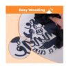 HTVRONT Rollos de vinilo HTV de transferencia de calor