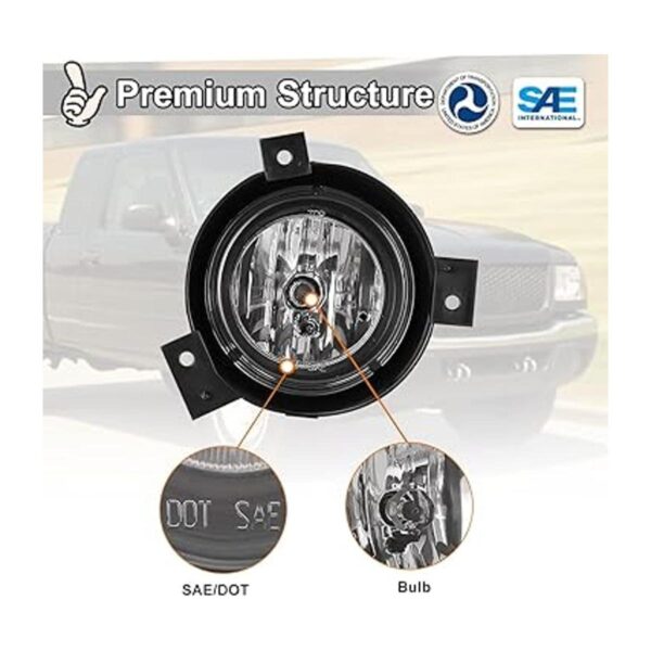 NIXON OFFROAD Luz antiniebla para Ford Ranger 2001 2002_5