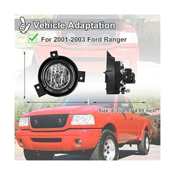 NIXON OFFROAD Luz antiniebla para Ford Ranger 2001 2002_4
