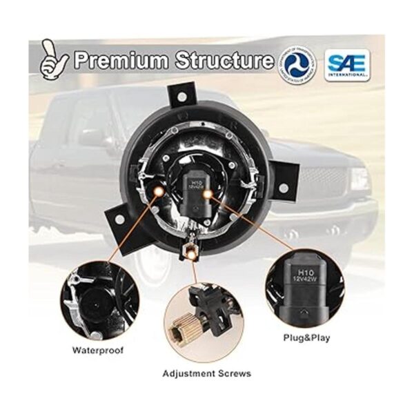 NIXON OFFROAD Luz antiniebla para Ford Ranger 2001 2002_6